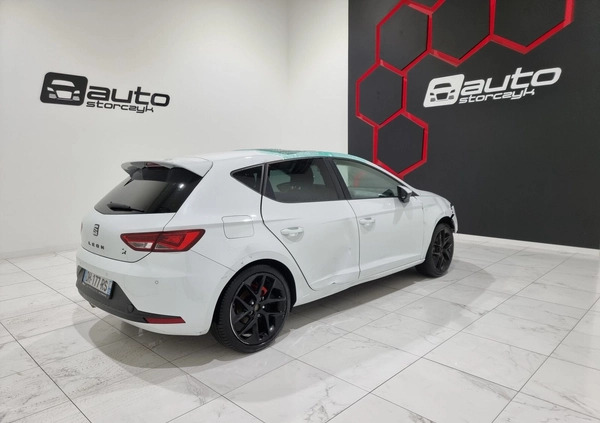 Seat Leon cena 23700 przebieg: 107000, rok produkcji 2014 z Kraśnik małe 407